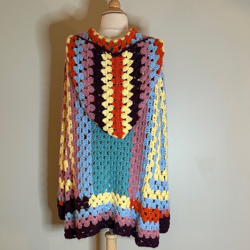 Hooded Crochet Women's Cardigan